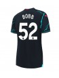 Billige Manchester City Oscar Bobb #52 Tredjedrakt Dame 2023-24 Kortermet